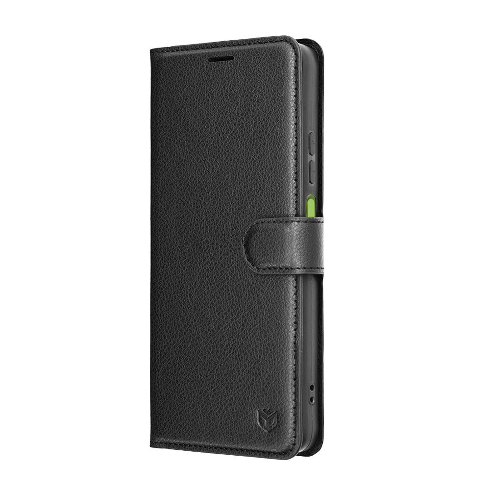 Techsuit - Leather Folio - Motorola Moto G06 - Black