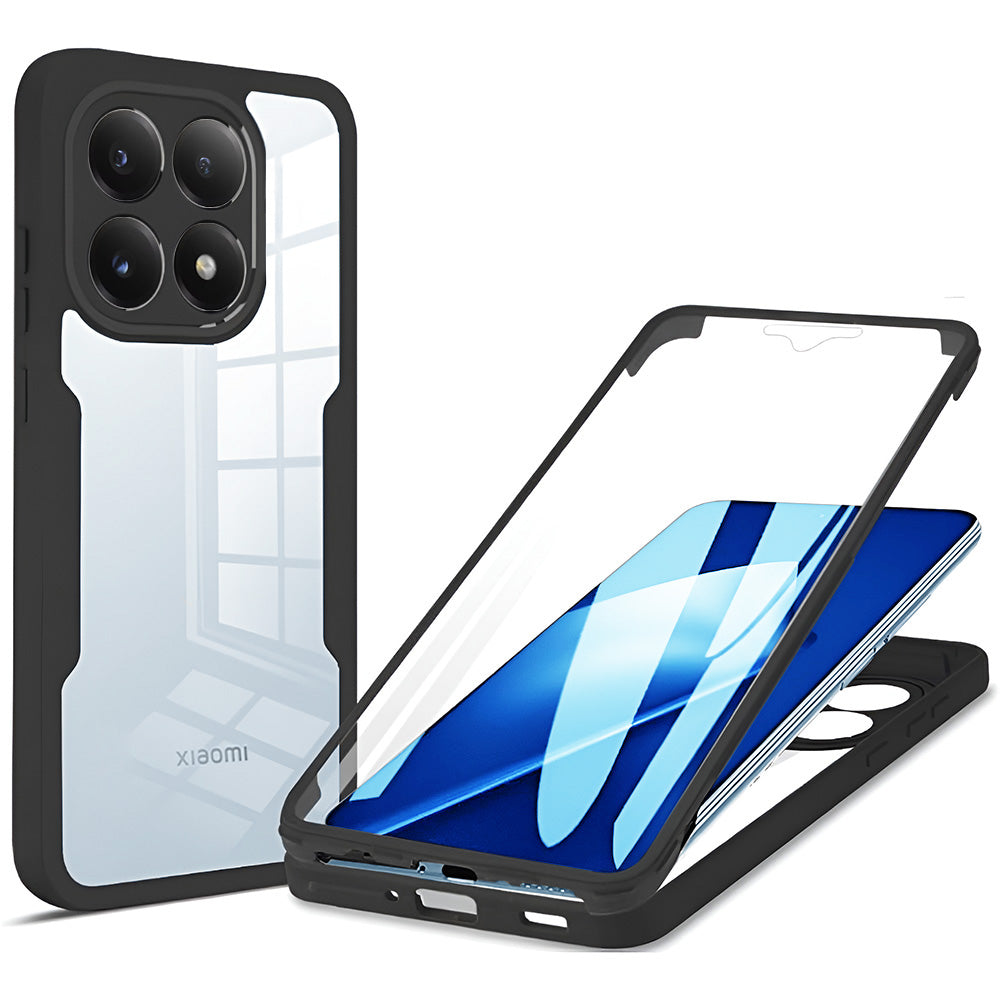 Techsuit - ColorVerse 360 Series + Screen Protector - Xiaomi 17 - Black