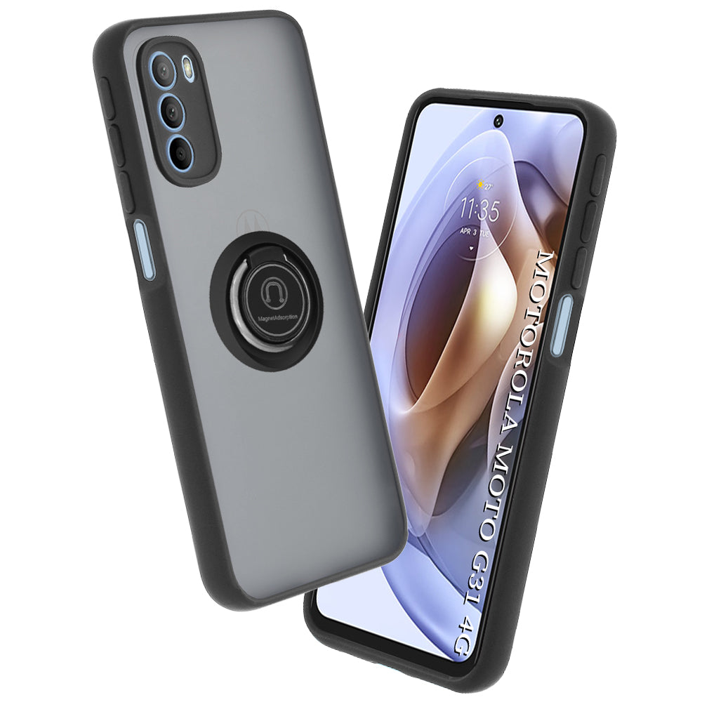 Techsuit - Glinth - Motorola Moto G31 4G / Moto G41 4G - Black