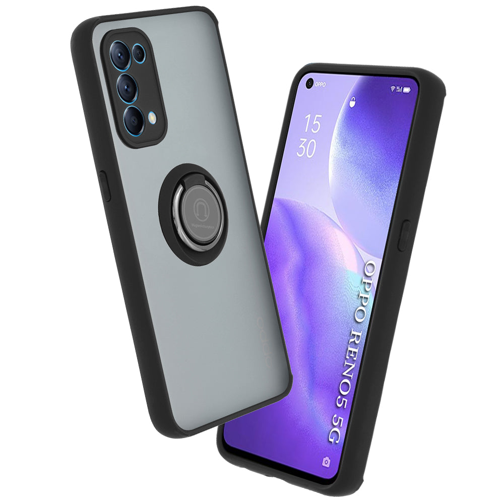 Techsuit - Glinth - Oppo Reno5 5G / Find X3 Lite 5G - Black