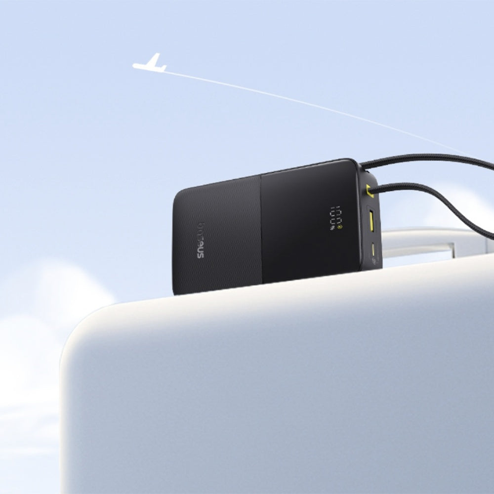 Baseus EnerFill Bipow2 Pro Power Bank 20000mAh 22.5W με Θύρα USB-A και Θύρα USB-C Cosmic Black