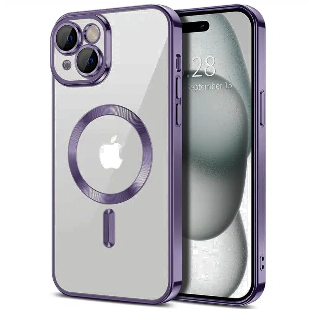 Θήκη Διαφανή Magsafe Gloss Μωβ - Iphone 11 – Θήκη για κινητό από το PhoneBazaar.gr