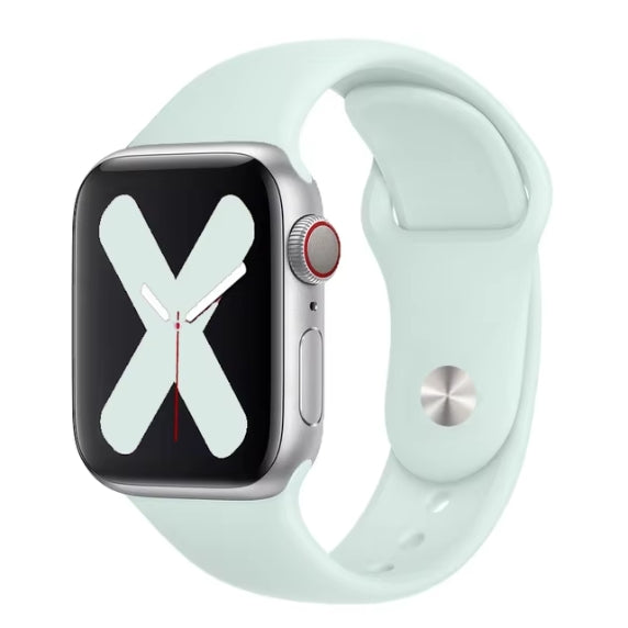 Λουράκι Σιλικόνης (Apple Watch 42/44/45/49mm) - Γαλάζιο