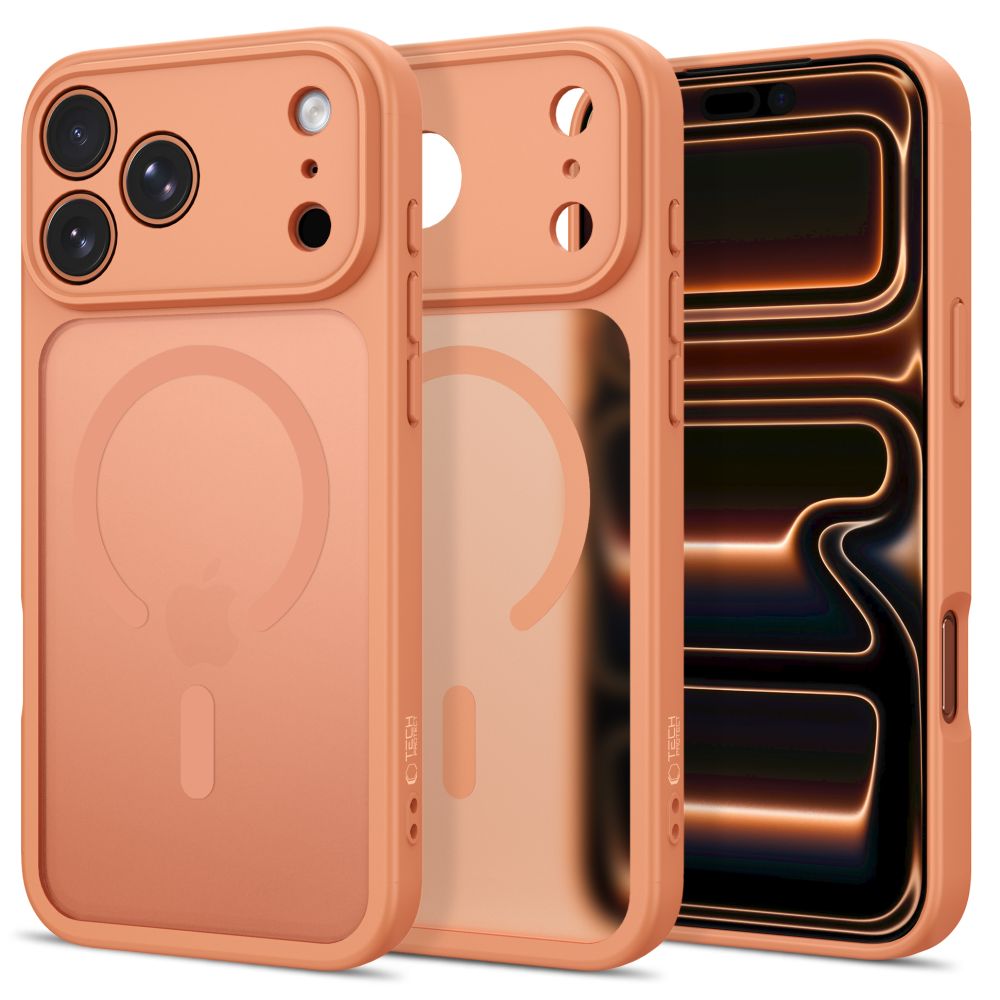 Θήκη Tech-Protect BASICMAG MagSafe iPhone 17 PRO / 18 PRO Cosmic Orange Ματ - iPhone 17 Pro