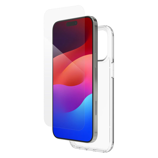 Ifrogz Defence Glass & Case Bundle Προστατευτική Θήκη Και Τζάμι Οθόνης Για Iphone 15 Pro Max (Διάφανο) – Θήκη για κινητό από το PhoneBazaar.gr