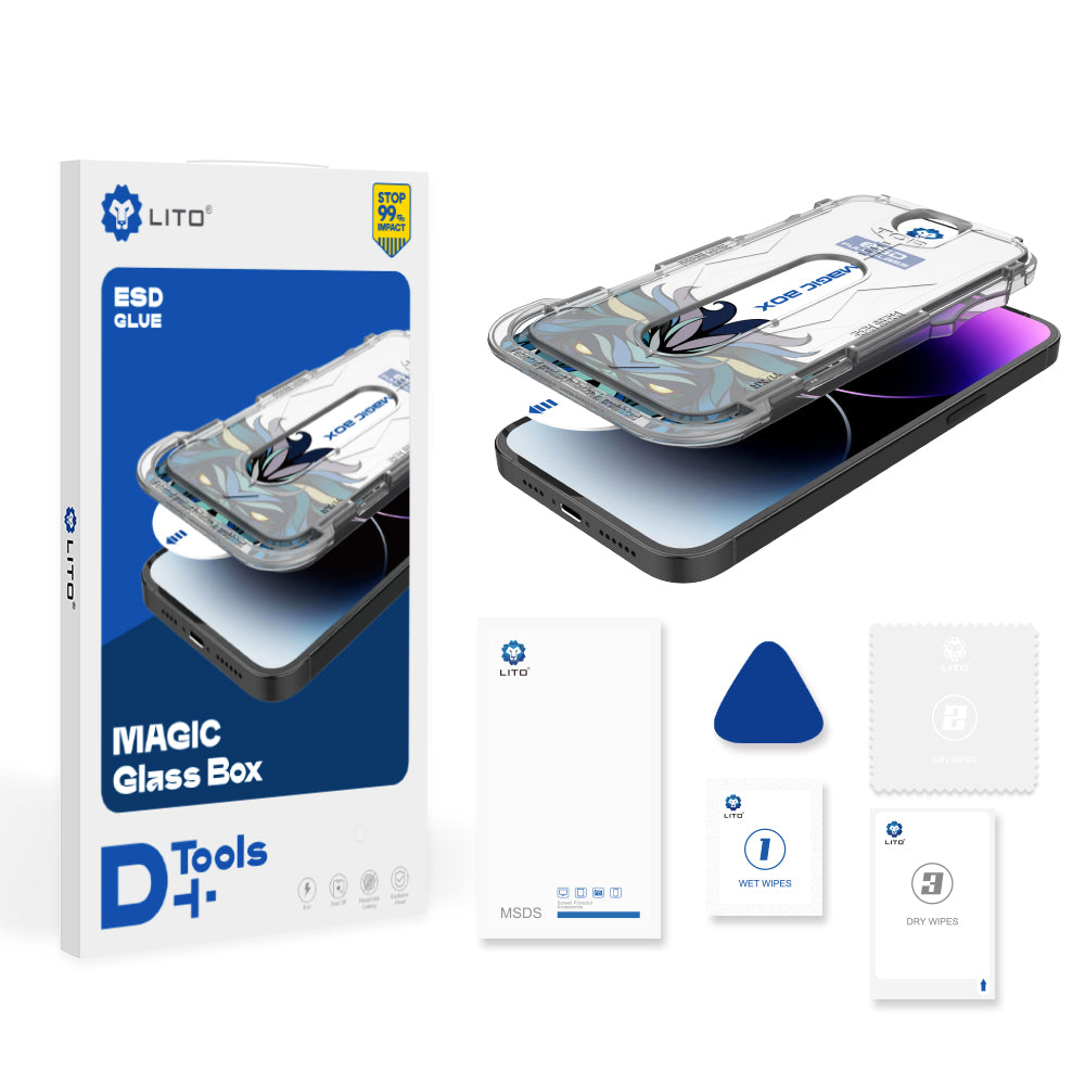 Lito - Magic Glass Box D+ Tools - iPhone 15 - Clear