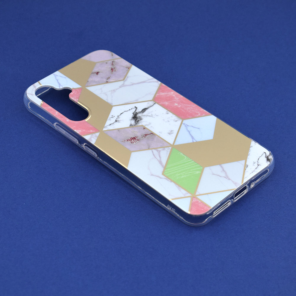 Techsuit - Marble Series - Samsung Galaxy A34 5G - Purple Hex