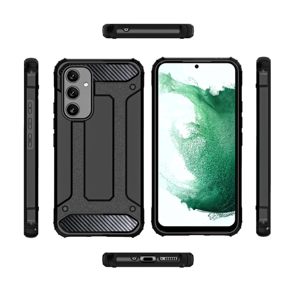 Techsuit - Hybrid Armor - Samsung Galaxy A54 - Black