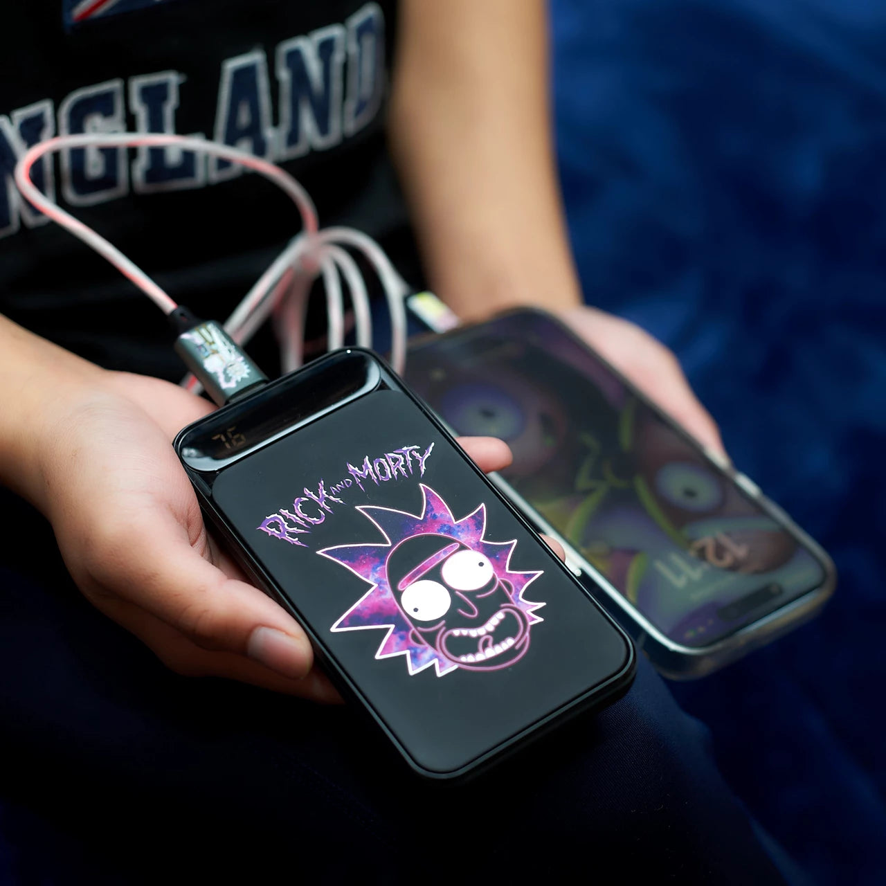Lazerbuilt Rick & Morty Power Bank 10.000mAh με LED Φωτισμό