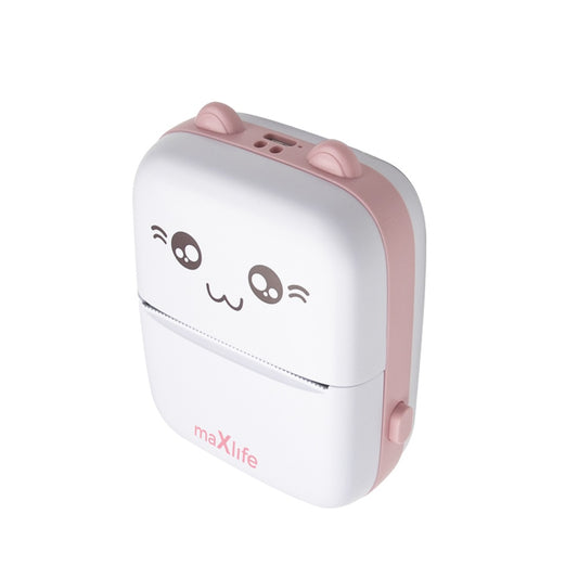 Maxlife Bluetooth Thermal Printer Mxtp-100 Pink - Παιδική Ψηφιακή Φωτογραφική Μηχανή Στιγμιαιας Εκτύπωσης Σε Ροζ Χρώμα – Θήκη για κινητό από το PhoneBazaar.gr