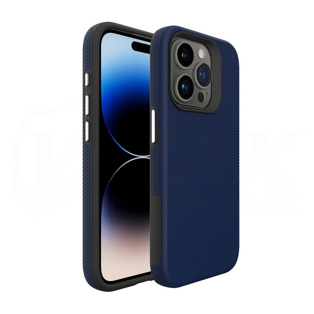 Vmax - Triangle Case For Iphone 15 Pro Max - Θήκη Προστασίας Tpu Για Iphone 15 Pro Max Σε Μπλέ Χρώμα – Θήκη για κινητό από το PhoneBazaar.gr