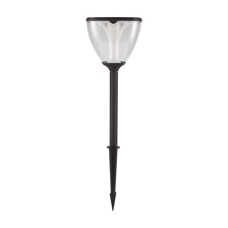 Forever Light Solar LED Lamp SUNARI FLS-98 MODERN Post 3000K+6000K 2200mAh - Φωτιστικό LED Εξωτερικού Χώρου σε Μαύρο χρώμα