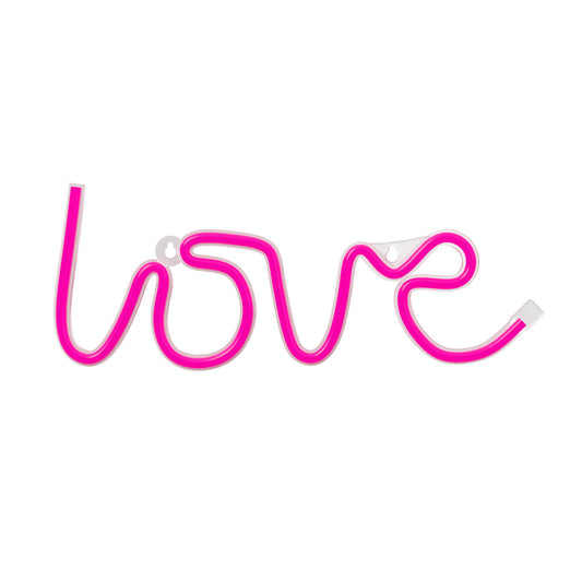 Forever Neon Led Light Love Pink Bat – Θήκη για κινητό από το PhoneBazaar.gr