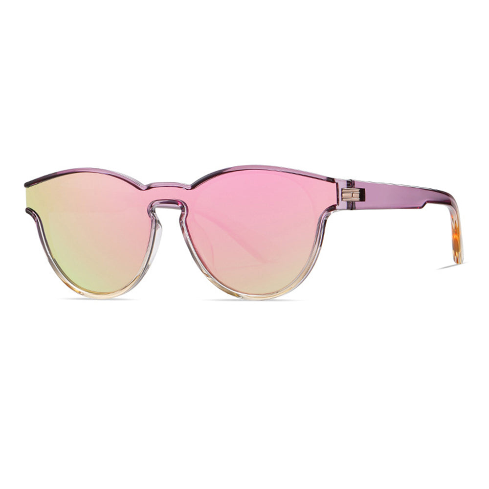 Techsuit - Μόδα > Αξεσουάρ > Γυαλιά Ηλίου Polarised TR90 (TR7545) - UV Protection - Purple / Yellow / Pink