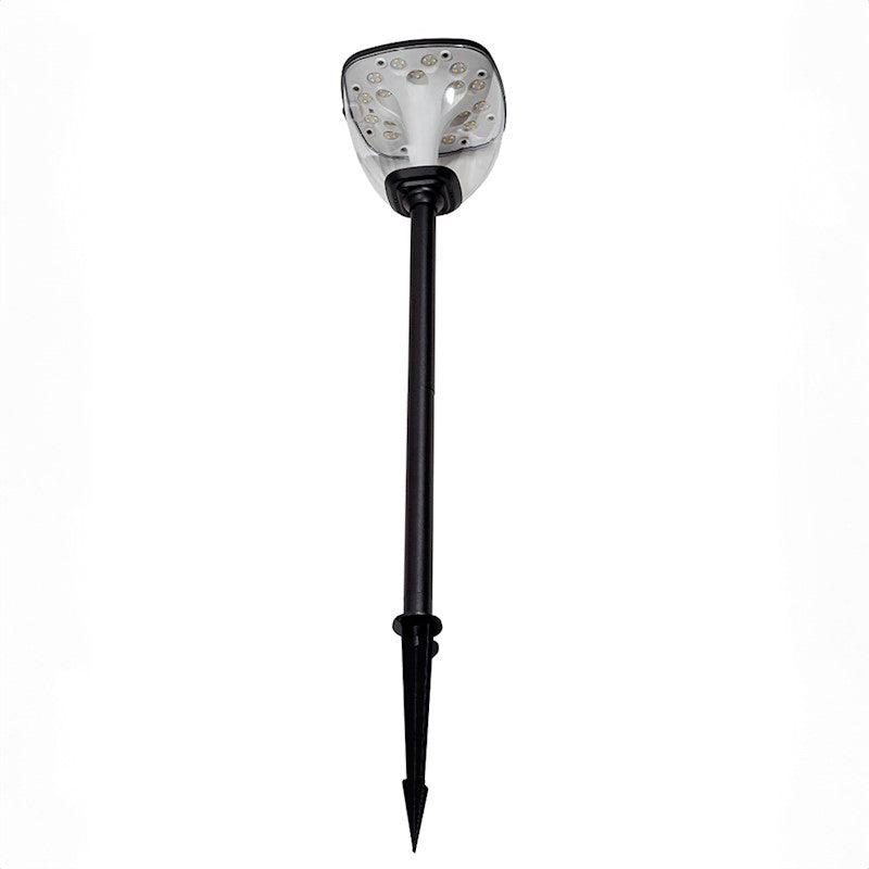 Forever Light Solar LED Lamp SUNARI FLS-98 MODERN Post 3000K+6000K 2200mAh - Φωτιστικό LED Εξωτερικού Χώρου σε Μαύρο χρώμα