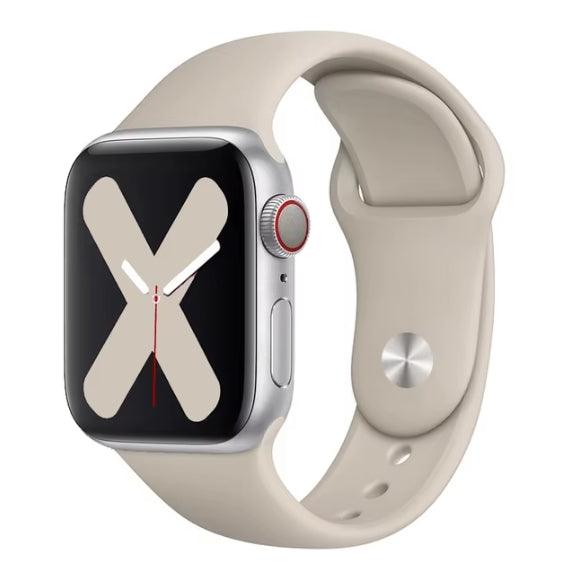 Λουράκι Σιλικόνης (Apple Watch 42/44/45/49Mm) - Starlight – Θήκη για κινητό από το PhoneBazaar.gr
