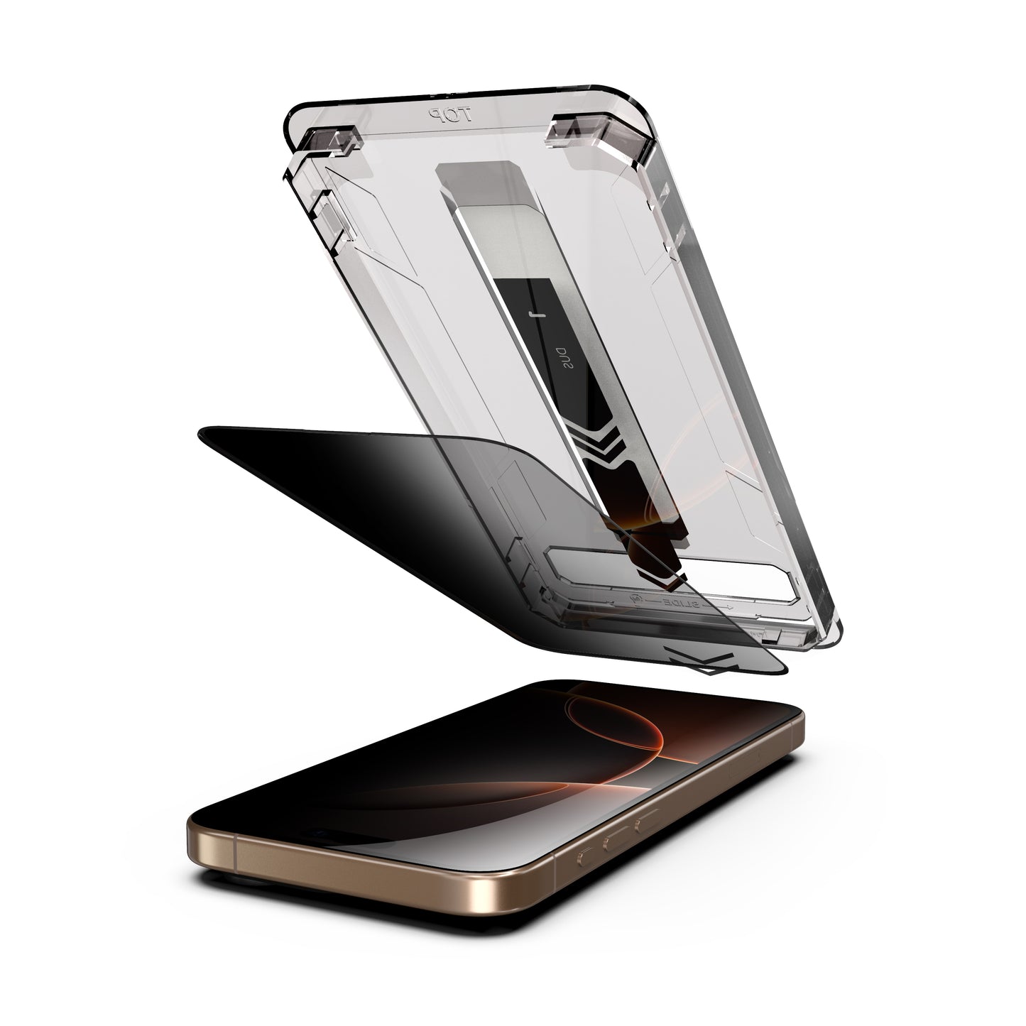 Tempered Glass Privacy Εύκολη Τοποθέτηση Phonebazaar.gr