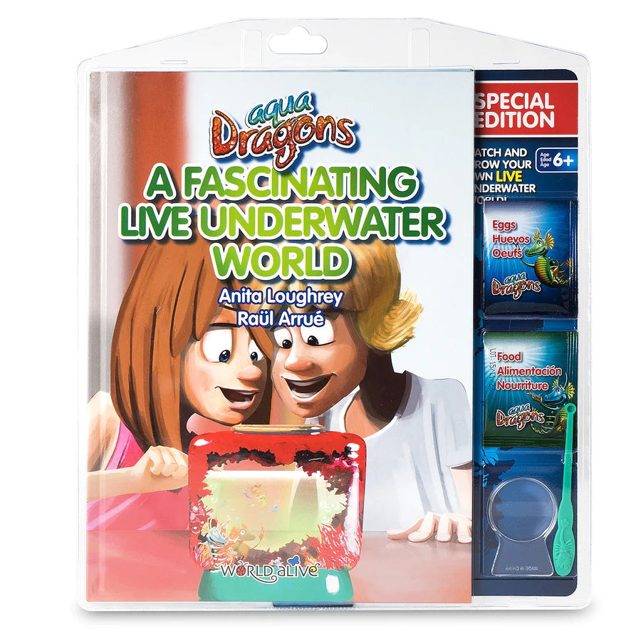 Aqua Dragons Special Edition Kit Sea Friends Συνοδευτικό βιβλίο: "Ένας συναρπαστικός υποβρύχιος κόσμος" (4010) κατάλληλο για παιδιά 6 ετών και άνω
