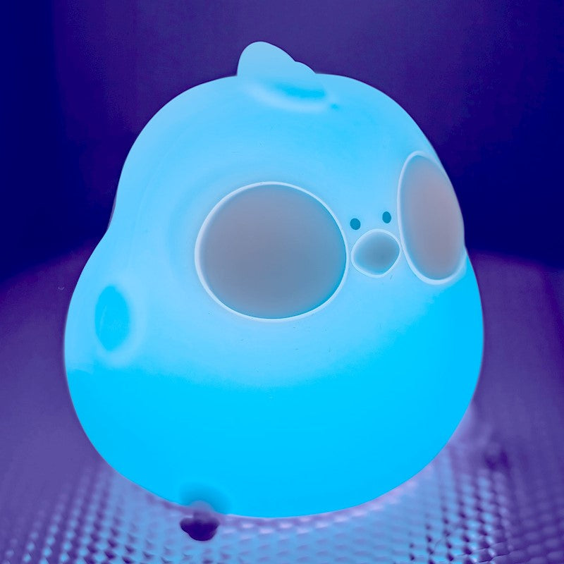 Forever Light LED Night Lamp Hungry Chicken FNL-10  Φωτιστικό νυκτός από μαλακή σιλικόνη με ενσωματωμένο χρονοδιακόπτη