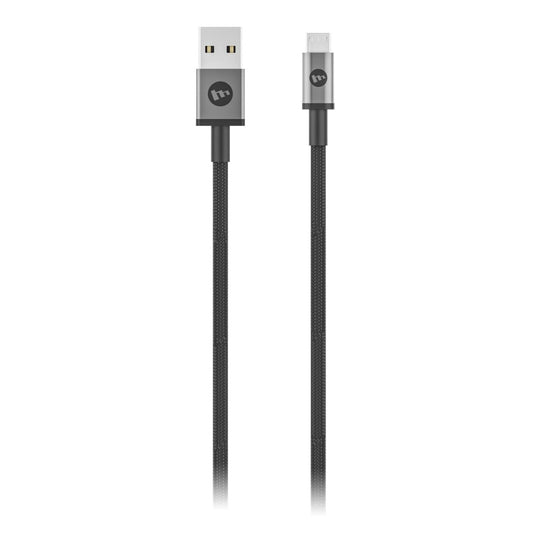 Mophie Charging Cable Αλουμινένιο Καλώδιο Φόρτισης Microusb (1 Μέτρο – Μαύρο) – Θήκη για κινητό από το PhoneBazaar.gr