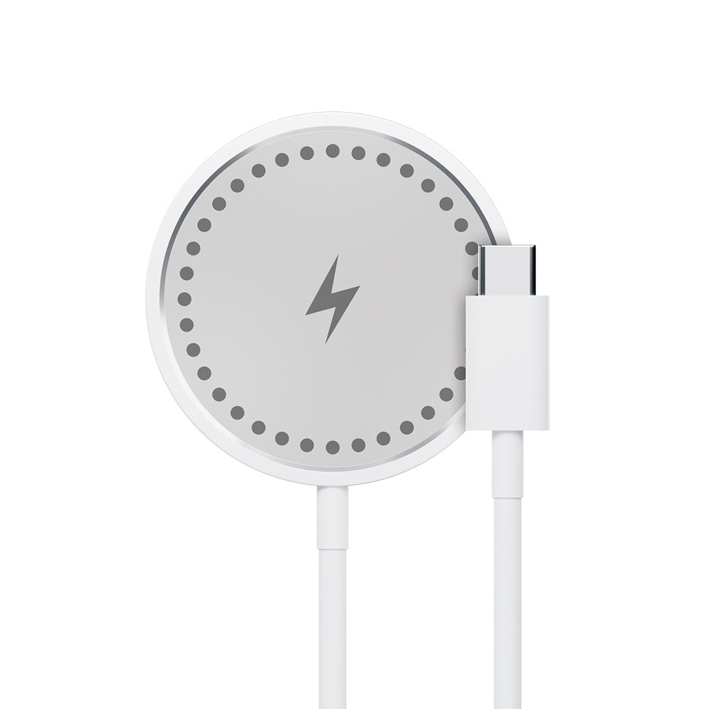 Maxlife Mxwc-05 Magnetic Wireless Charger 15W - Μαγνητικός Ασύρματος Φορτιστής Σε Λευκό Χρώμα – Θήκη για κινητό από το PhoneBazaar.gr