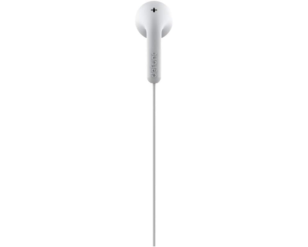 Defunc BASIC TALK In-Ear Earbuds Ενσύρματα Ακουστικά σε λευκό χρώμα