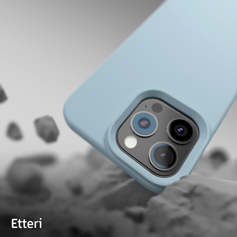 Etteri Silicone Mag case for iPhone 16 Pro Max - Θήκη προστασίας iPhone 16 Pro Max σε Γαλάζιο Χρώμα
