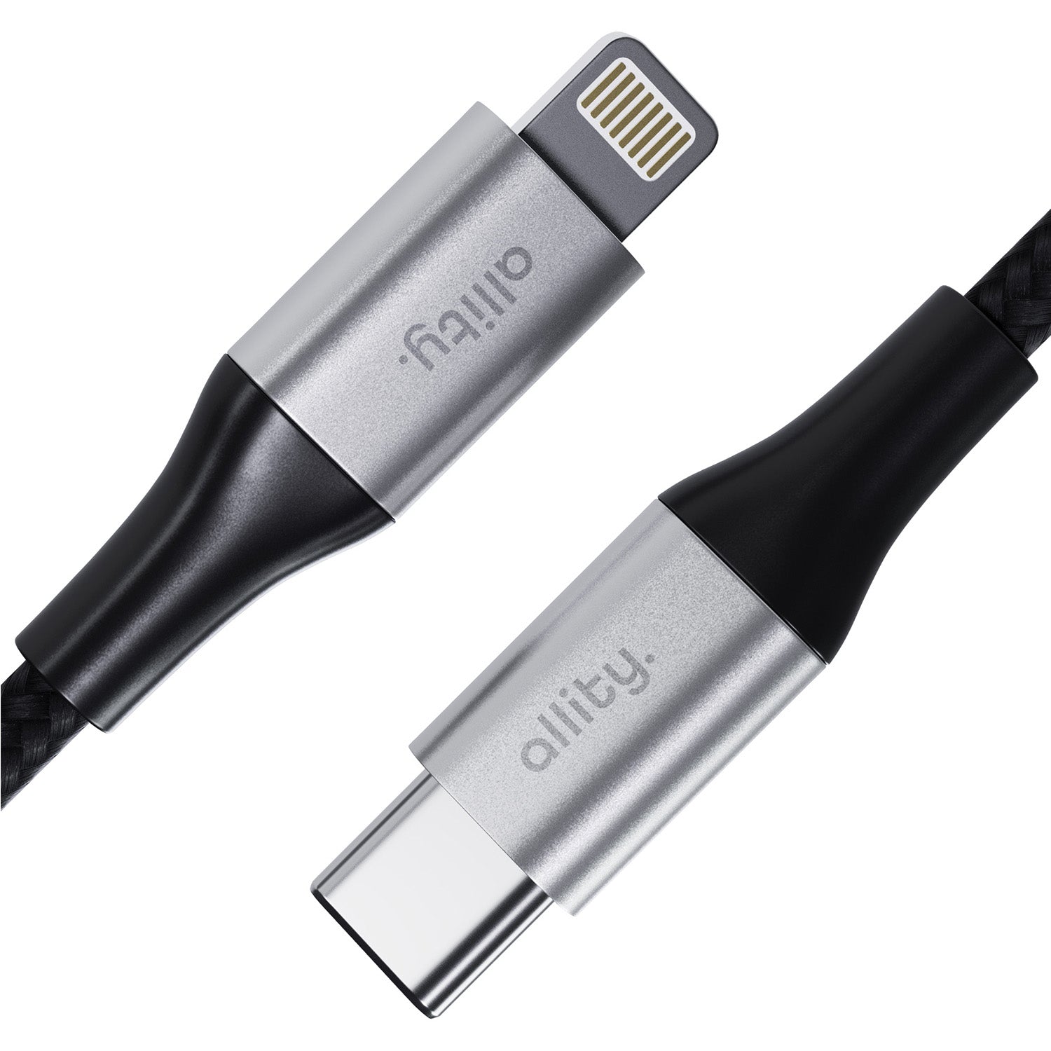 Καλώδιο Allity AUC-01 USB-c - lightning 2,0 m 27W μαύρο