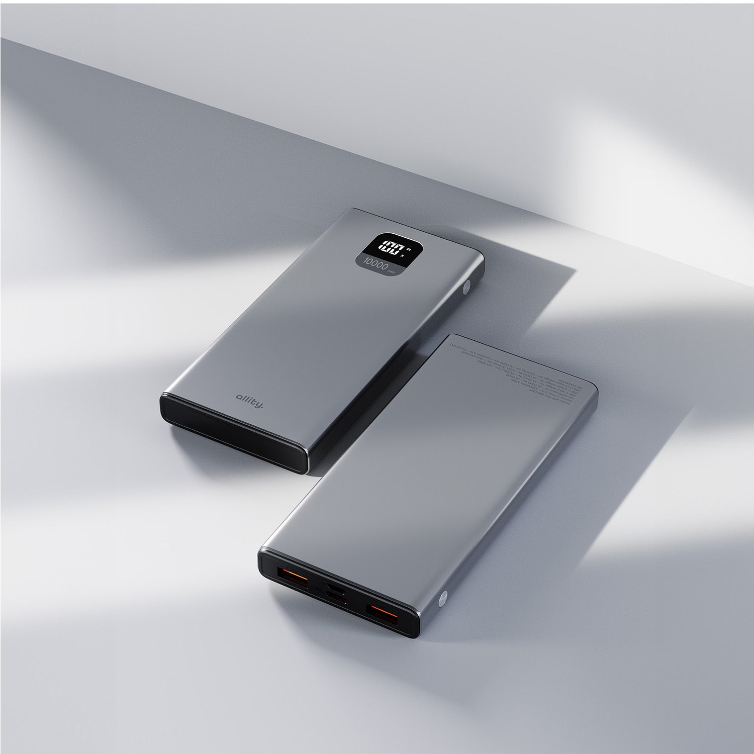 PowerBank Allity APB-100 PD QC 22,5W 10.000 mAh γκρι