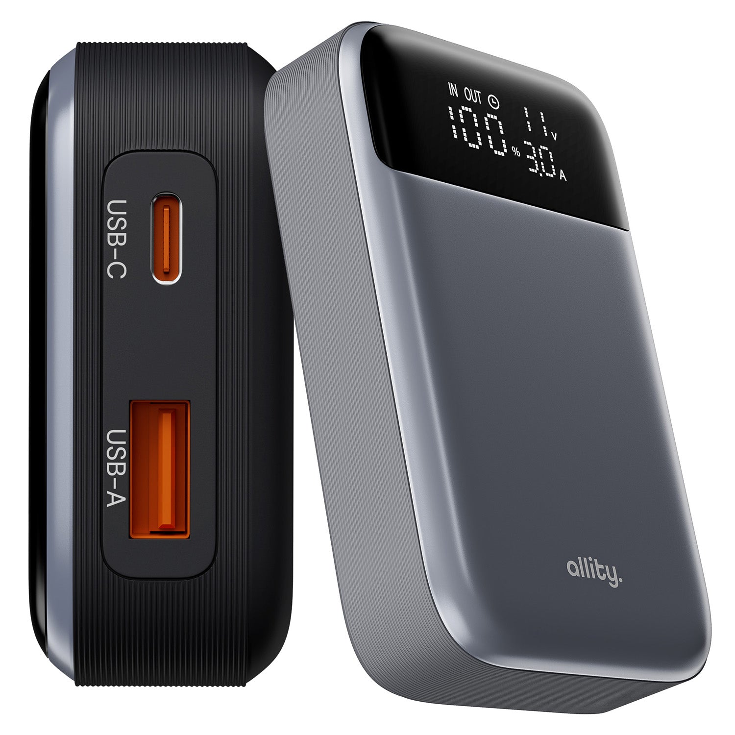 Allity power bank APB-200 PD QC 33W 10.000 mAh γκρι