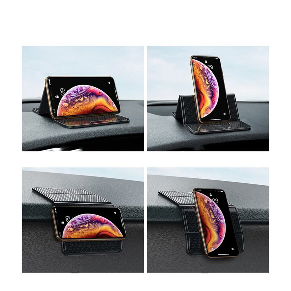 Baseus - Car Holder (SUWNT-01) - Folding Feature, Self-Adhesive, Anti-Slip, for Multipurpose - Black