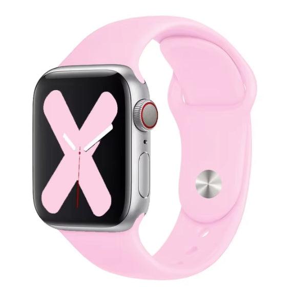 Λουράκι Σιλικόνης (Apple Watch 42/44/45/49Mm) - Ρόζ – Θήκη για κινητό από το PhoneBazaar.gr