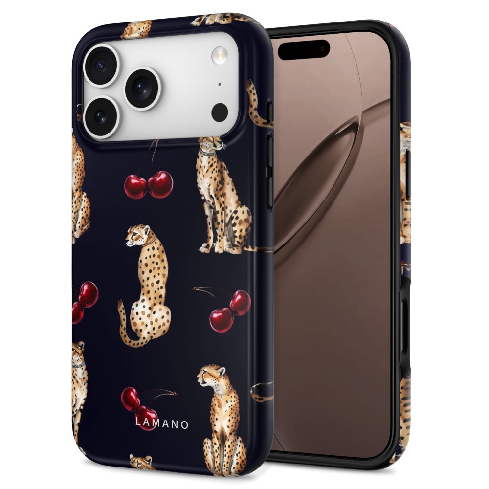 Θήκη Tech-Protect LAMANO MagSafe iPhone 17 PRO MAX / 18 PRO MAX Midnight Cherry - iPhone 17 Pro Max