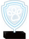 Forever Neon Led - Paw Patrol Stand  - Παιδικό Επιτραπέζιο Φωτιστικό Paw Patrol – Θήκη για κινητό από το PhoneBazaar.gr
