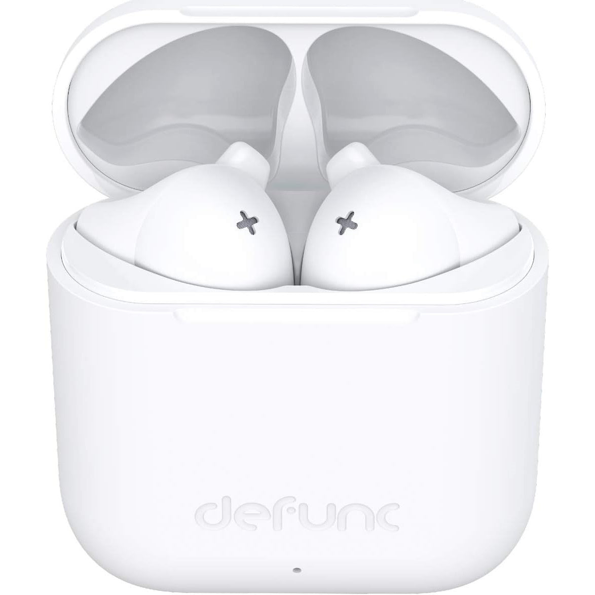 Defunc TRUE GO SLIM Bluetooth 5.2 Ασύρματα True Wireless Ακουστικά με θήκη (λευκό)