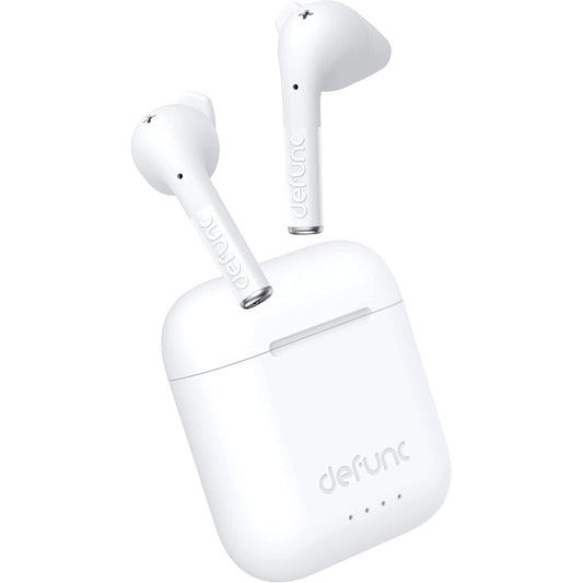 Defunc True Talk Bluetooth 5.2 Ασύρματα True Wireless Ακουστικά Με Θήκη (Λευκό) – Θήκη για κινητό από το PhoneBazaar.gr