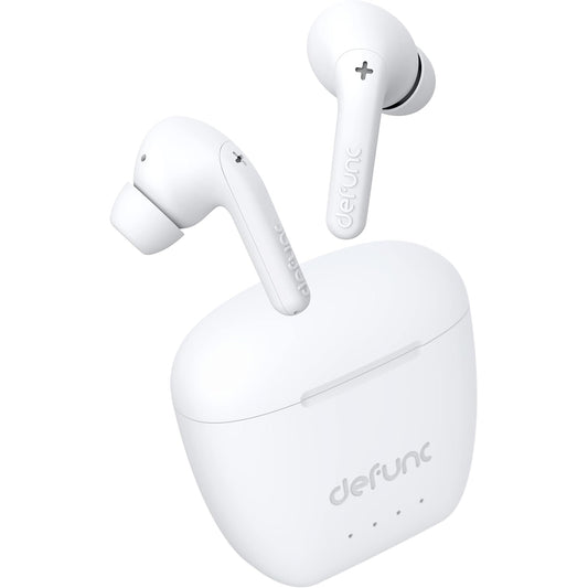 Defunc True Audio Bluetooth 5.3 Ασύρματα True Wireless Ακουστικά Με Θήκη (Λευκό) – Θήκη για κινητό από το PhoneBazaar.gr
