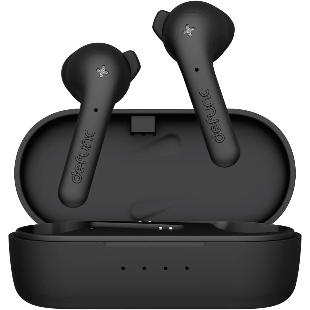 Defunc True Basic Bluetooth 5.2 Ασύρματα True Wireless Ακουστικά Με Θήκη (Μαύρο) – Θήκη για κινητό από το PhoneBazaar.gr