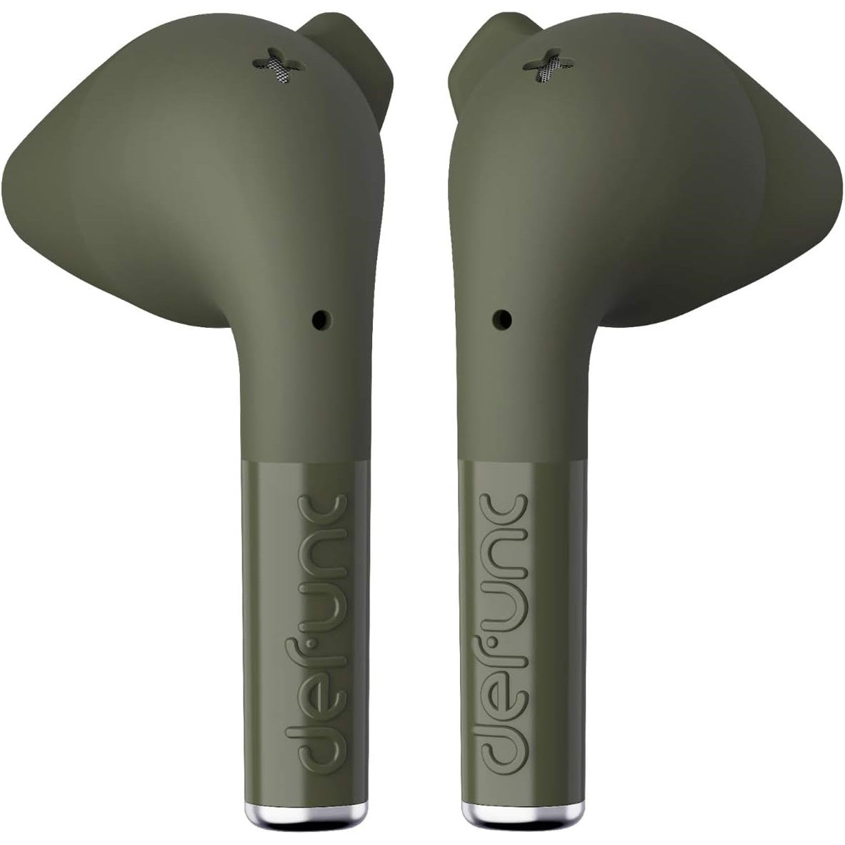 Defunc TRUE GO SLIM Bluetooth 5.2 Ασύρματα True Wireless Ακουστικά με θήκη (πράσινο)