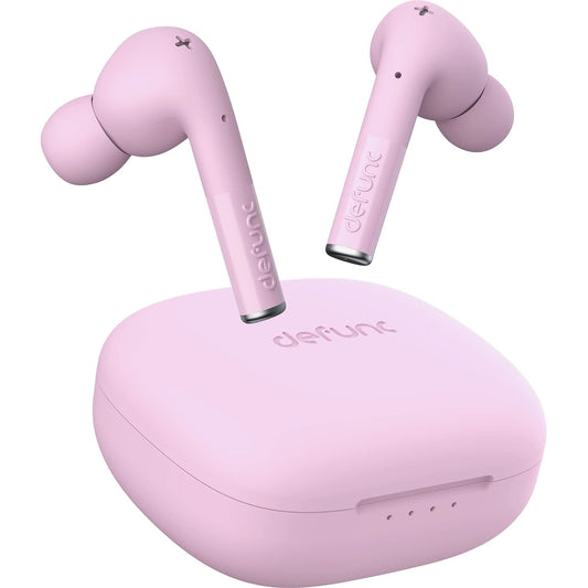 Defunc True Entertainment Bluetooth 5.2 Ασύρματα True Wireless Ακουστικά Με Θήκη (Ροζ) – Θήκη για κινητό από το PhoneBazaar.gr