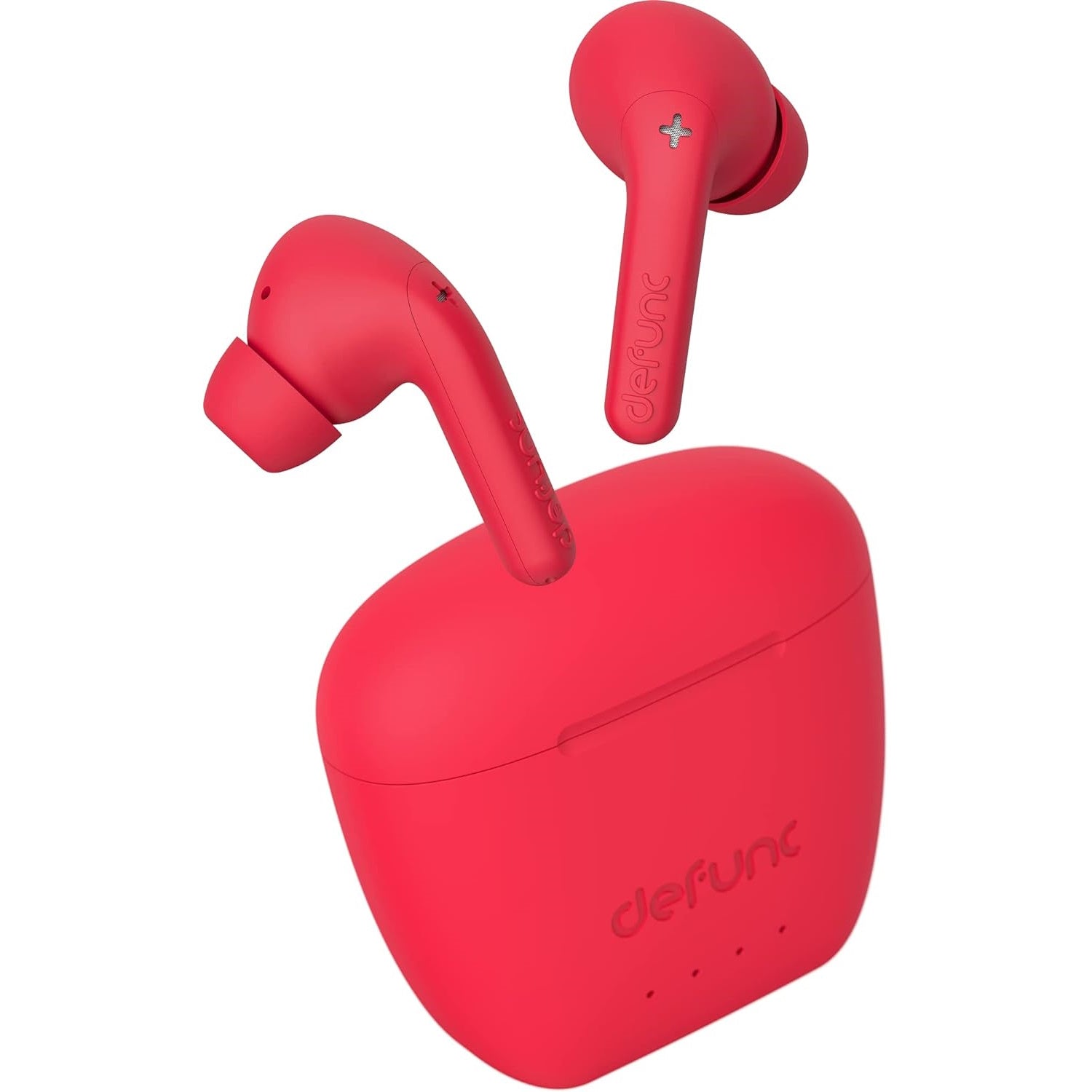 Defunc True Audio Bluetooth 5.3 Ασύρματα True Wireless Ακουστικά Με Θήκη (Κόκκινο) – Θήκη για κινητό από το PhoneBazaar.gr