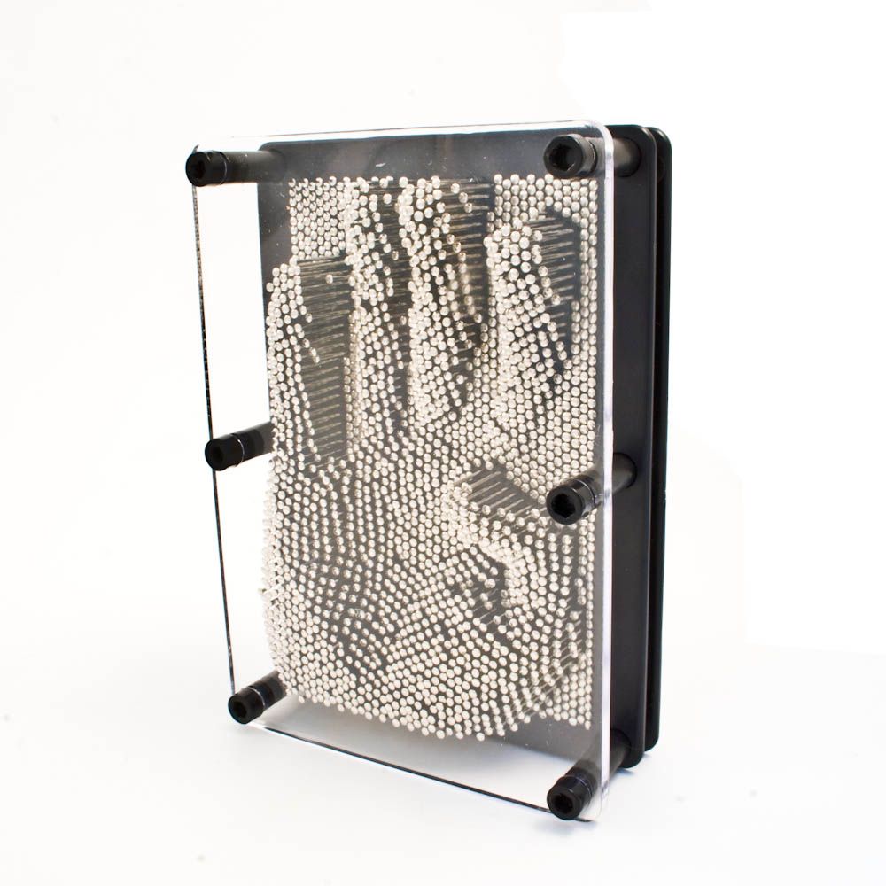 The Source Pin Art - Επιτραπέζιο Διακοσμητικό 3D Pin Art - Μαύρο / Ασημί – Θήκη για κινητό από το PhoneBazaar.gr