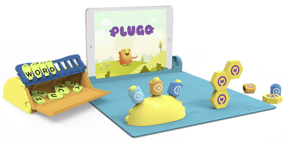 Plugo Combo 3 in 1 by PlayShifu Σύστημα παιδικού παιχνιδιού Επαυξημένης Πραγματικότητας με τρία παιχνίδια (Link, Count & Letters)