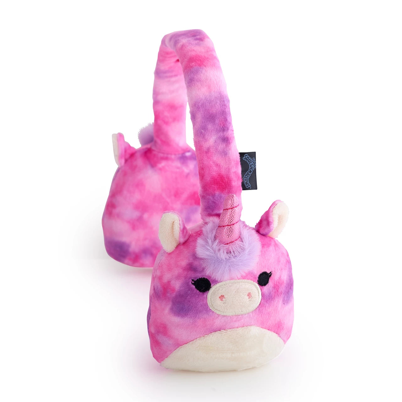 Lazerbuilt Squishmallows Lola The Unicorn – Λούτρινα Ασύρματα Παιδικά Ακουστικά Με Μικρόφωνο – Θήκη για κινητό από το PhoneBazaar.gr
