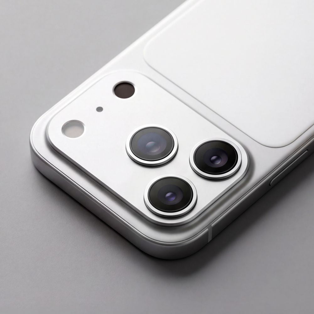 Tech-Protect Camfull Fit+ Προστατευτικό Κάμερας για iPhone 17 Pro Max - iPhone 18 Pro Max - Ασημί