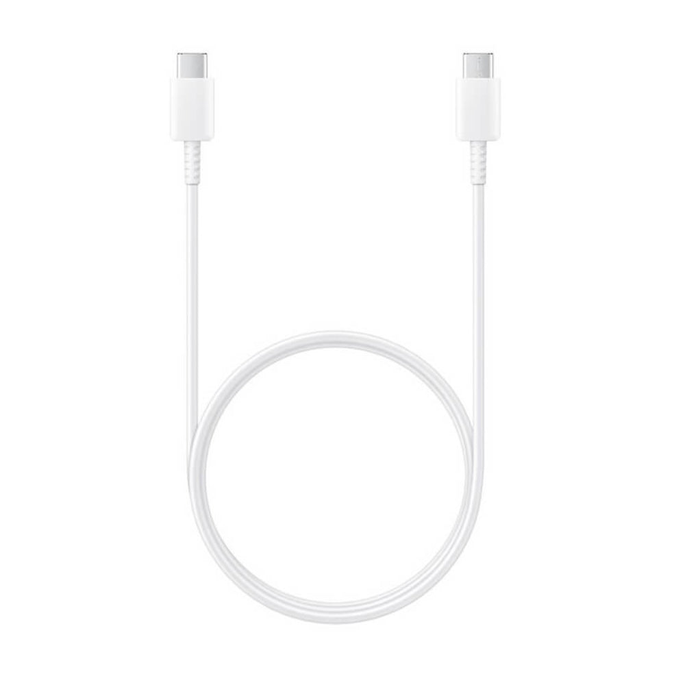 Samsung - Data Cable (EP-DA905BWE) - Type-C to USB-C, 480Mbps, 2.1A, 1m - White (Bulk Packing)