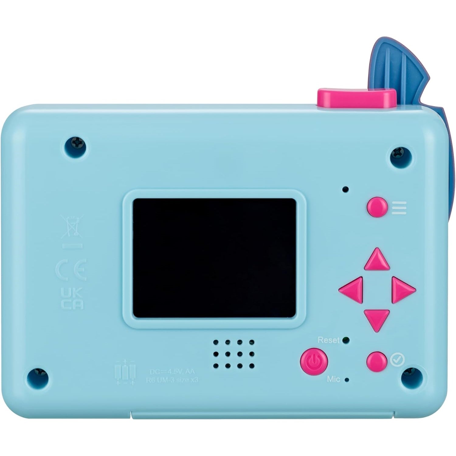 eKids Disney Stitch Digital Camera H πρώτη παιδική φωτογραφική μηχανή για παιδιά (SH-533) (Γαλάζιο/Μωβ)