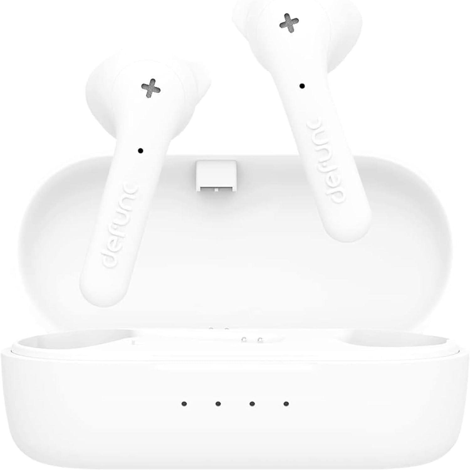 Defunc True Basic Bluetooth 5.2 Ασύρματα True Wireless Ακουστικά Με Θήκη (Λευκό) – Θήκη για κινητό από το PhoneBazaar.gr