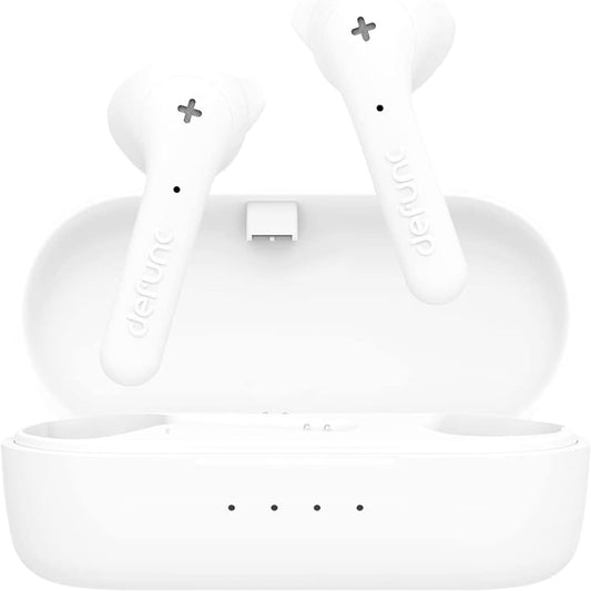 Defunc True Basic Bluetooth 5.2 Ασύρματα True Wireless Ακουστικά Με Θήκη (Λευκό) – Θήκη για κινητό από το PhoneBazaar.gr
