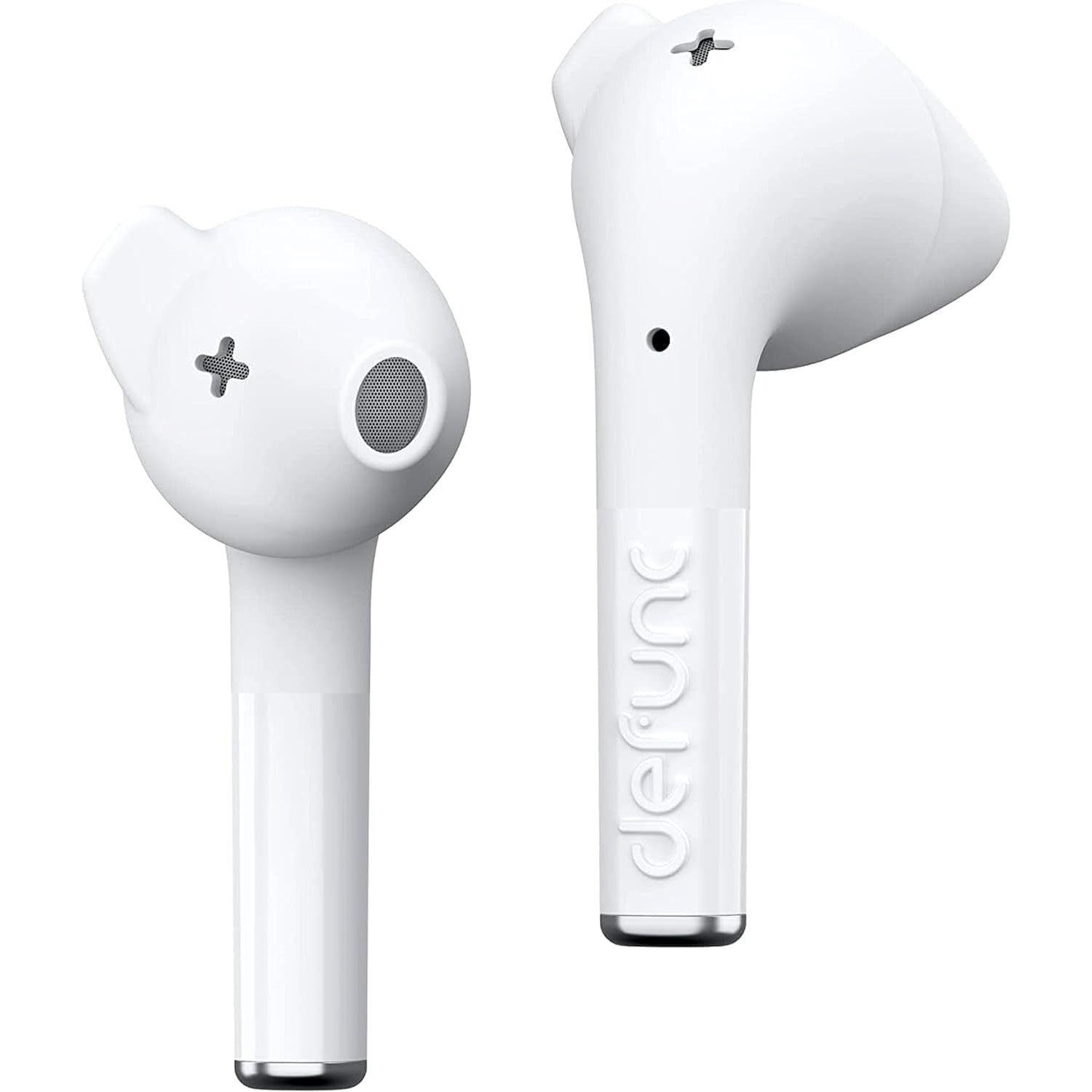 Defunc TRUE TALK Bluetooth 5.2 Ασύρματα True Wireless Ακουστικά με θήκη (λευκό)